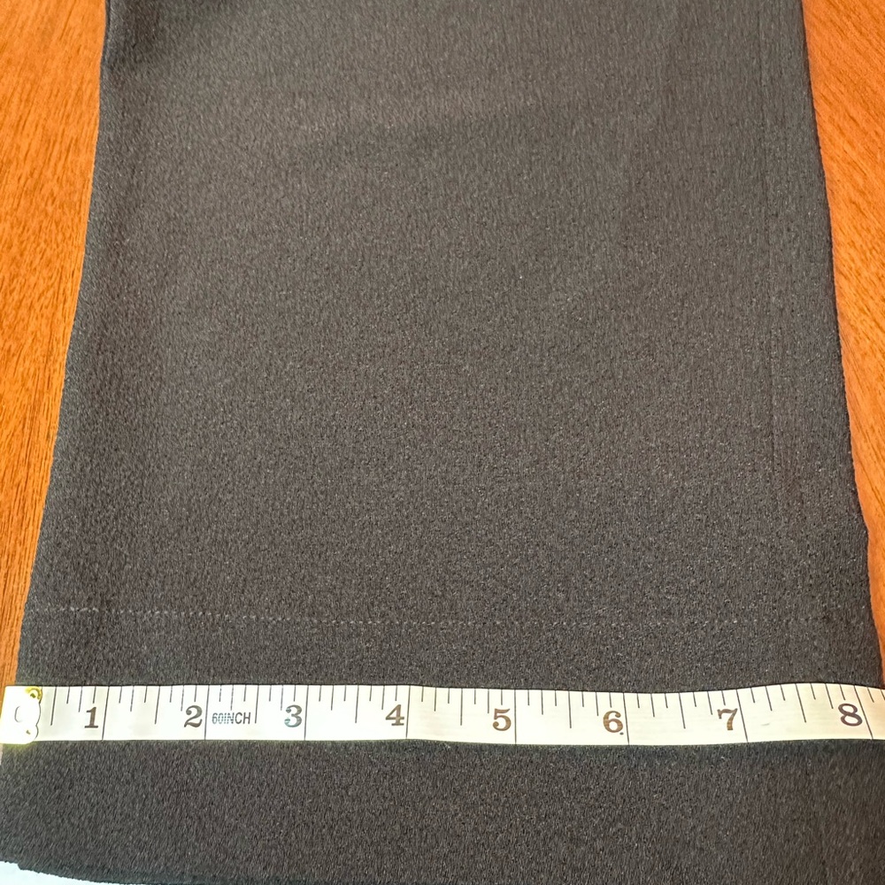 GANNI High-Waisted Wide-Leg Pants Paperbag Waist Black - Picture 8 of 13